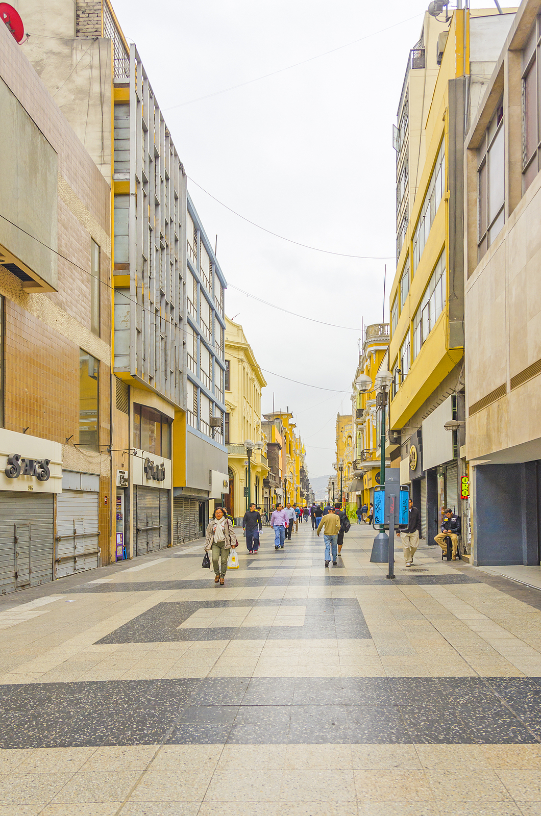 Zona comercial de Gamarra